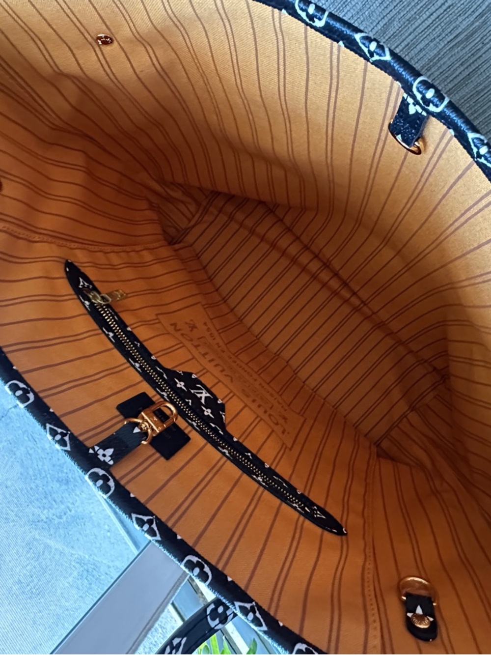 Louis Vuitton Black & Tan Monogram Neverfull GM Tote Giant Ltd Edition Jungle - Picture 16 of 16